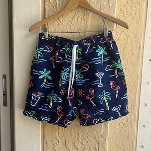 Chubbies Shorts Classic Swim Trunks Neon Lights Size Medium